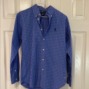 Ralph Lauren Blue Casual Button Down Shirt